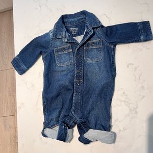 Gap Baby Denim Jumpsuit